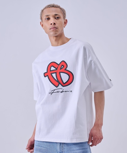 FUBU( フブ)の「FUBU フブ ブランド FB TShirts/FBTシャツ(Tシャツ/カットソー・メンズ・ブラック/ミント/ホワイト・XXL/L/M/XL)」の2枚目の写真
