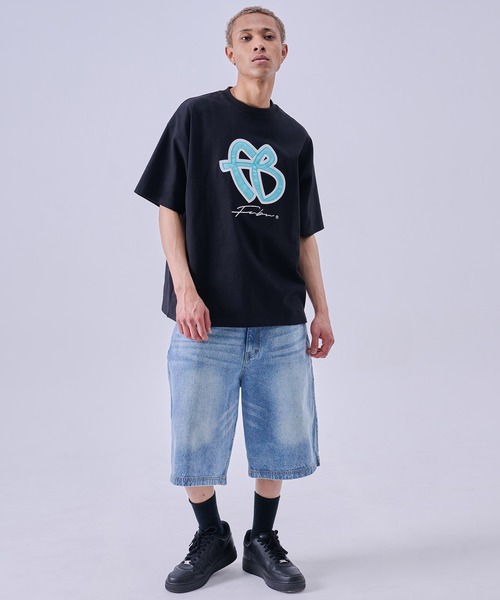 FUBU( フブ)の「FUBU フブ ブランド FB TShirts/FBTシャツ(Tシャツ/カットソー・メンズ・ブラック/ミント/ホワイト・XXL/L/M/XL)」の15枚目の写真