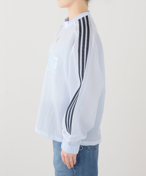 adidas Originals（アディダスオリジナルス）の「adidas originals / アディダス オリジナルス TEAMGEIST 2.0 SWEATSHIRT（Tシャツ/カットソー・レディース・ブルー・MEDIUM）」の11枚目の写真