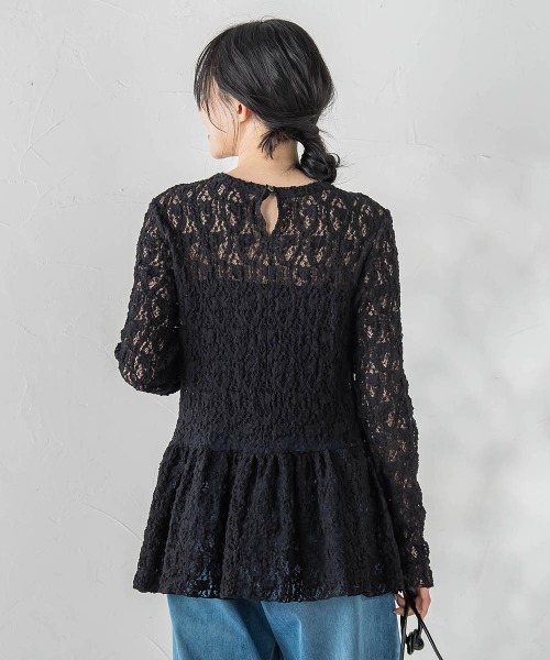 Droite lautreamont（ドロワットロートレアモン）の「カムイレースカットソー（Tシャツ/カットソー・レディース・オフホワイト/ブラック・M）」の19枚目の写真