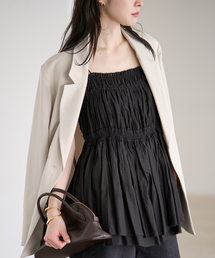 Plage（プラージュ）の「IND VOIL TACK キャミソール（キャミソール）」