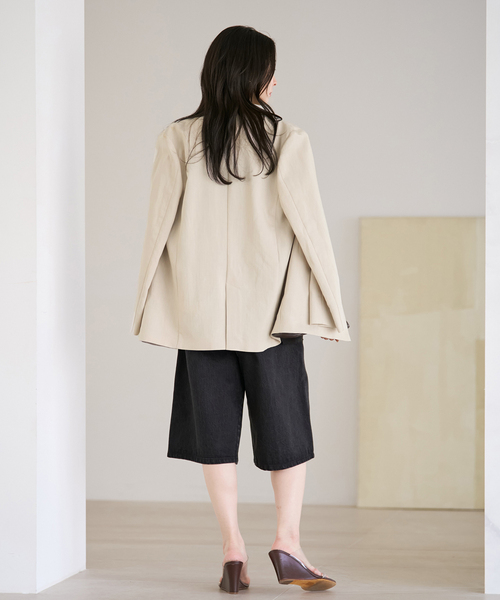 plage（プラージュ）の「IND VOIL TACK キャミソール（キャミソール・レディース・ブラック・FREE）」の7枚目の写真