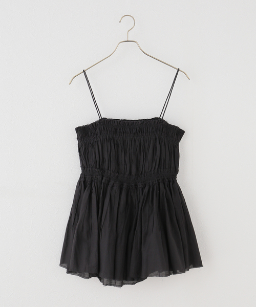 plage（プラージュ）の「IND VOIL TACK キャミソール（キャミソール・レディース・ブラック・FREE）」の21枚目の写真