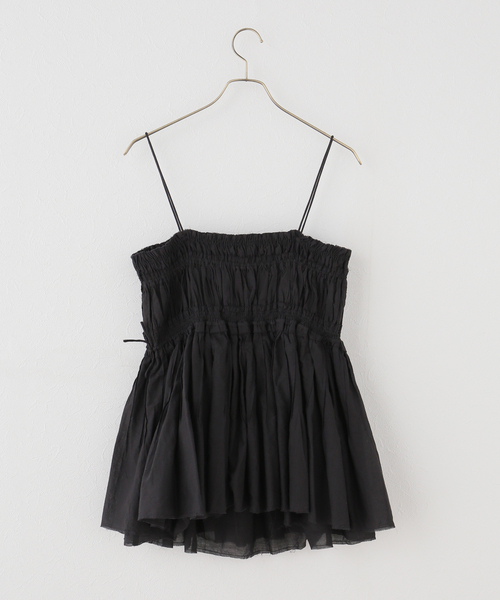 plage（プラージュ）の「IND VOIL TACK キャミソール（キャミソール・レディース・ブラック・FREE）」の22枚目の写真