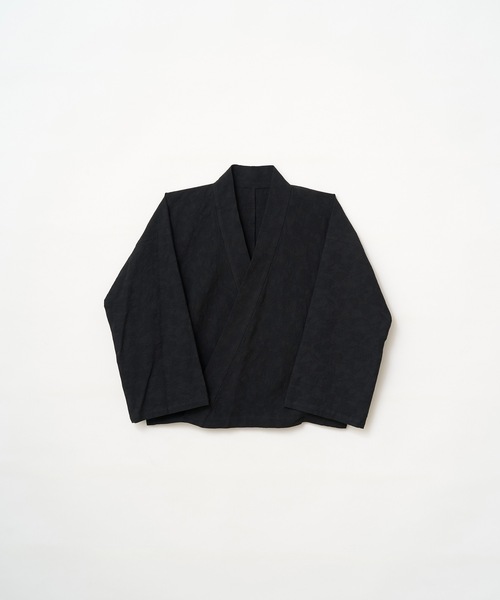 和ROBE(ワローブ)の「2026春 和ROBE / TAN WA Y SHIRT(シャツ/ブラウス・メンズ・ブラック/アイボリー・3/2)」の2枚目の写真