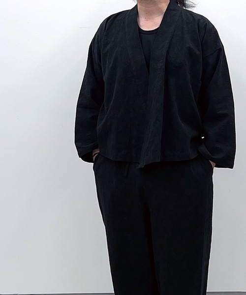和ROBE(ワローブ)の「2026春 和ROBE / TAN WA Y SHIRT(シャツ/ブラウス・メンズ・ブラック/アイボリー・3/2)」の6枚目の写真