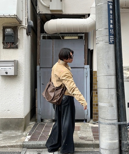 MandO(エムオー)(エムオー)の「ドッグロゴウォッシュTシャツ(Tシャツ/カットソー・メンズ・チャコールグレー/ブラック/ベージュ・LARGE/MEDIUM)」の19枚目の写真