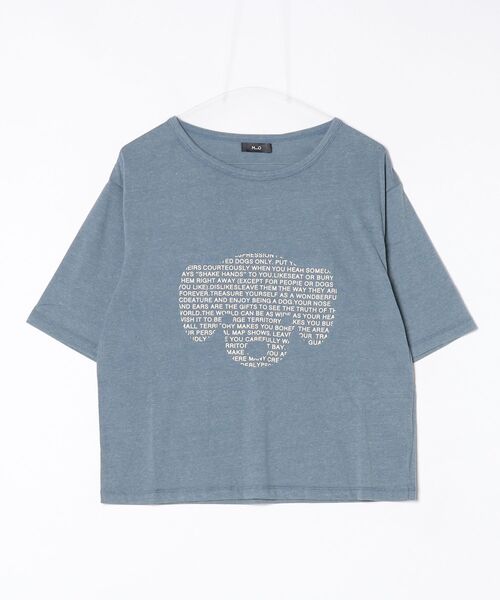 MandO(エムオー)(エムオー)の「ドッグロゴウォッシュTシャツ(Tシャツ/カットソー・メンズ・チャコールグレー/ブラック/ベージュ・LARGE/MEDIUM)」の22枚目の写真