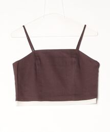 anuke(�A���k�[�N)��Linen Compact Camisole 62610409(T�V���c/�J�b�g�\�[)