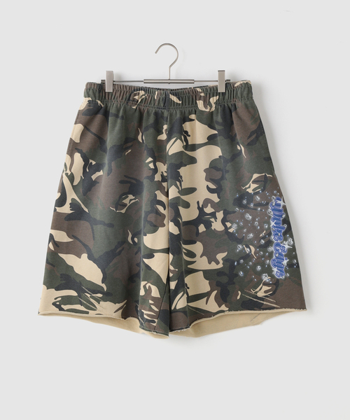 WOKE EDGE（ウォークエッジ）の「WOKE EDGE / ウォークエッジ Diamond Logo Sweat Shorts（その他パンツ・メンズ・カーキ・LARGE/MEDIUM）」の2枚目の写真