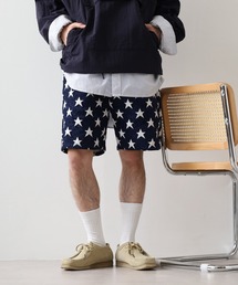 ゴブラン織り総柄ショートパンツ