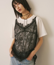 AIC. | レースキャミ×Tシャツアンサンブル(アンサンブル)