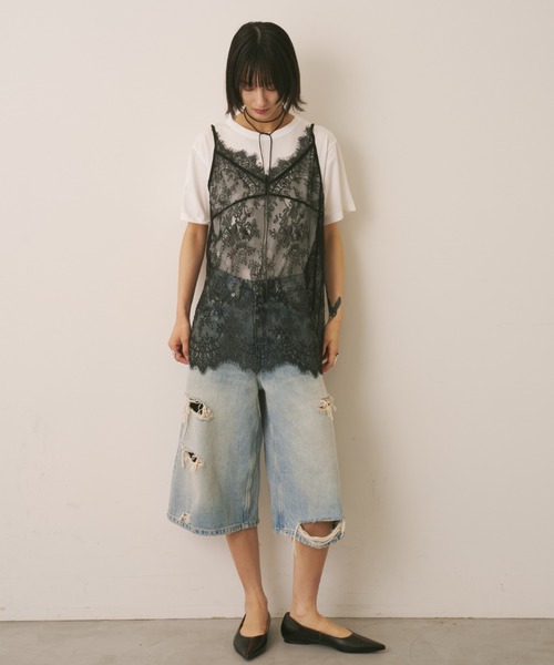 AIC.(エーアイシー)の「レースキャミ×Tシャツアンサンブル(アンサンブル・レディース・その他2/その他1・FREE)」の17枚目の写真