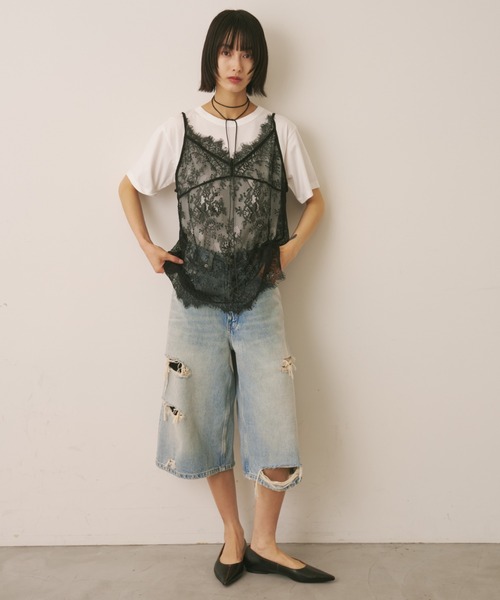 AIC.(エーアイシー)の「レースキャミ×Tシャツアンサンブル(アンサンブル・レディース・その他2/その他1・FREE)」の18枚目の写真