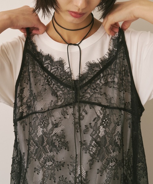 AIC.(エーアイシー)の「レースキャミ×Tシャツアンサンブル(アンサンブル・レディース・その他2/その他1・FREE)」の13枚目の写真