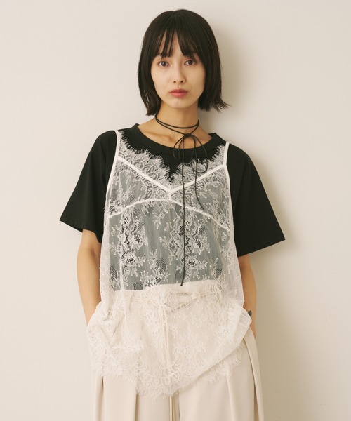 AIC.(エーアイシー)の「レースキャミ×Tシャツアンサンブル(アンサンブル・レディース・その他2/その他1・FREE)」の19枚目の写真