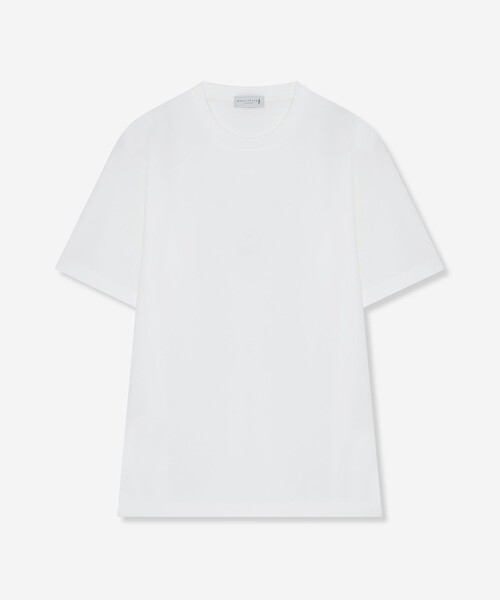 MACKINTOSH LONDON(マッキントッシュ ロンドン)の「【WEB・一部店舗限定】プラチナポンチロゴ刺繍Tシャツ(Tシャツ/カットソー・メンズ・ブラック/チャコールグレー/ブルー/ホワイト・M/XL/L)」の2枚目の写真