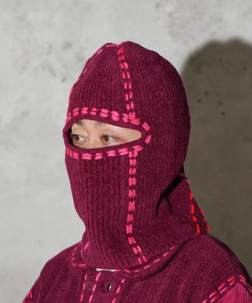 PHINGERIN（フィンガリン）の「PHINGERIN / フィンガリン PG1 BALACLAVA (PD-252-HA-011)（ニットキャップ/ビーニー・メンズ・ベージュ・FREE）」の7枚目の写真