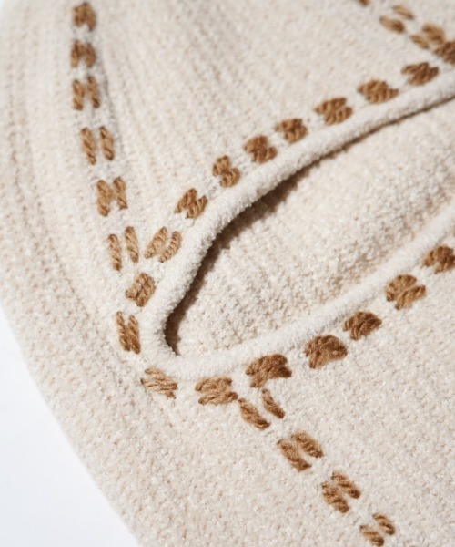 PHINGERIN（フィンガリン）の「PHINGERIN / フィンガリン PG1 BALACLAVA (PD-252-HA-011)（ニットキャップ/ビーニー・メンズ・ベージュ・FREE）」の8枚目の写真