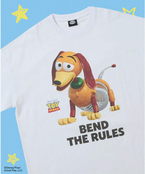 FREAK'S STORE(フリークスストア)の「「トイ・ストーリー」 別注 キャラクタープリント クルーネックTシャツ 限定展開(Tシャツ/カットソー・メンズ・オフホワイト/ブラック/チャコールグレー/グレー/ライトグレー/ホワイト/ナチュラル/シルバー/その他/ダークグレー/ベージュ/ゴールド・SMALL/LARGE/MEDIUM)」の4枚目の写真