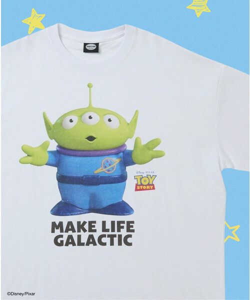 FREAK'S STORE(フリークスストア)の「「トイ・ストーリー」 別注 キャラクタープリント クルーネックTシャツ 限定展開(Tシャツ/カットソー・メンズ・オフホワイト/ブラック/チャコールグレー/グレー/ライトグレー/ホワイト/ナチュラル/シルバー/その他/ダークグレー/ベージュ/ゴールド・SMALL/LARGE/MEDIUM)」の11枚目の写真