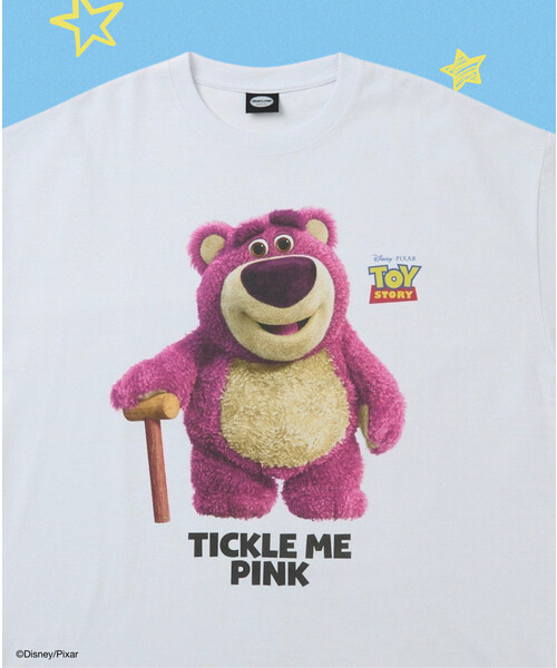 FREAK'S STORE(フリークスストア)の「「トイ・ストーリー」 別注 キャラクタープリント クルーネックTシャツ 限定展開(Tシャツ/カットソー・メンズ・オフホワイト/ブラック/チャコールグレー/グレー/ライトグレー/ホワイト/ナチュラル/シルバー/その他/ダークグレー/ベージュ/ゴールド・SMALL/LARGE/MEDIUM)」の7枚目の写真