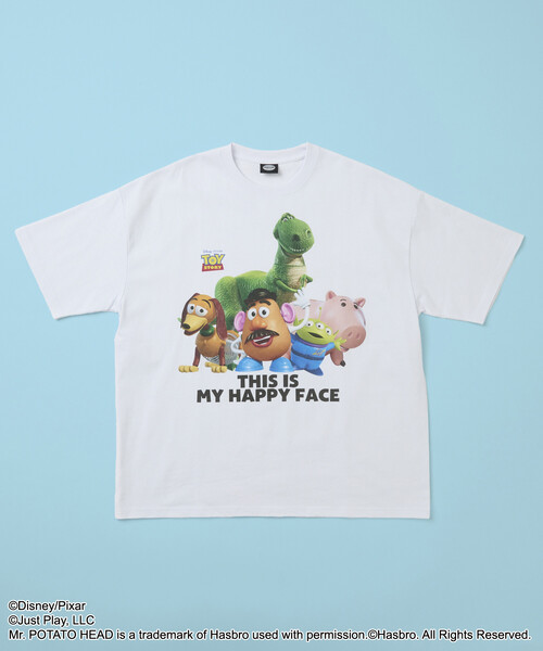 FREAK'S STORE(フリークスストア)の「「トイ・ストーリー」 別注 キャラクタープリント クルーネックTシャツ 限定展開(Tシャツ/カットソー・メンズ・オフホワイト/ブラック/チャコールグレー/グレー/ライトグレー/ホワイト/ナチュラル/シルバー/その他/ダークグレー/ベージュ/ゴールド・SMALL/LARGE/MEDIUM)」の14枚目の写真