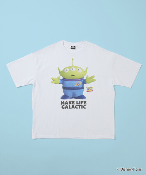FREAK'S STORE(フリークスストア)の「「トイ・ストーリー」 別注 キャラクタープリント クルーネックTシャツ 限定展開(Tシャツ/カットソー・メンズ・オフホワイト/ブラック/チャコールグレー/グレー/ライトグレー/ホワイト/ナチュラル/シルバー/その他/ダークグレー/ベージュ/ゴールド・SMALL/LARGE/MEDIUM)」の17枚目の写真