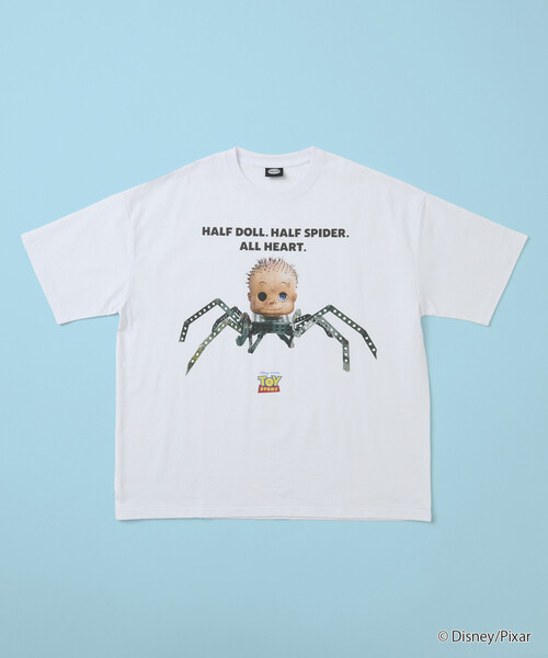 FREAK'S STORE(フリークスストア)の「「トイ・ストーリー」 別注 キャラクタープリント クルーネックTシャツ 限定展開(Tシャツ/カットソー・メンズ・オフホワイト/ブラック/チャコールグレー/グレー/ライトグレー/ホワイト/ナチュラル/シルバー/その他/ダークグレー/ベージュ/ゴールド・SMALL/LARGE/MEDIUM)」の18枚目の写真