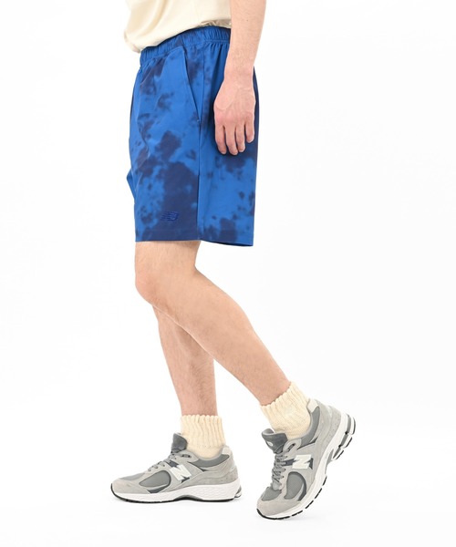 NEW BALANCE(ニューバランス)の「ブリーザブルニットショーツ(その他パンツ・メンズ・ブルー・XX-LARGE/X-LARGE/MEDIUM/SMALL/LARGE)」の2枚目の写真