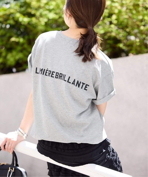 SLOBE IENA(スローブイエナ)の「《WEB限定/追加2》1ST ETOILE Tシャツ(Tシャツ/カットソー・レディース・ブラウン/グレー/カーキ/ネイビー・FREE)」の15枚目の写真