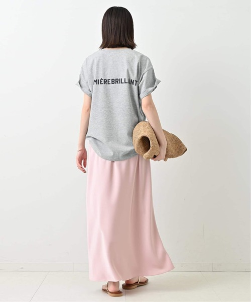SLOBE IENA(スローブイエナ)の「《WEB限定/追加2》1ST ETOILE Tシャツ(Tシャツ/カットソー・レディース・ブラウン/グレー/カーキ/ネイビー・FREE)」の22枚目の写真