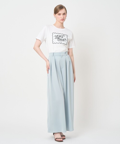 ANAYI（アナイ）の「トリアセツイルタックイージーパンツ〈セットアップ対応商品〉（その他パンツ・レディース・ネイビー/ピンクベージュ/ブルー・38/36）」の17枚目の写真