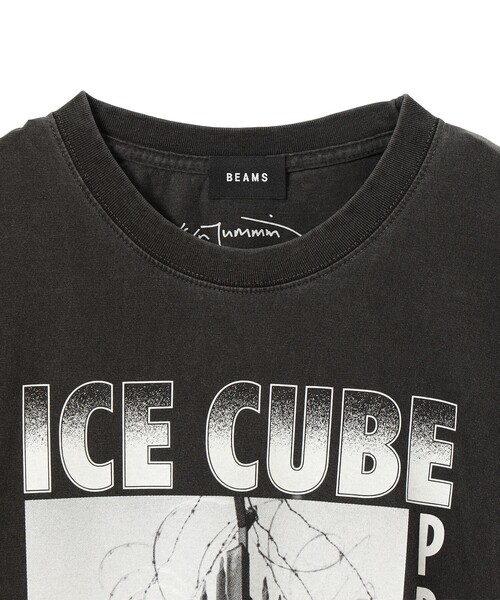 BEAMS T(ビームスティー)の「Kevin Cummins / ICE CUBE T-shirt②(Tシャツ/カットソー・メンズ・ブラック系その他4・XX-LARGE/X-LARGE/LARGE/MEDIUM/SMALL)」の2枚目の写真