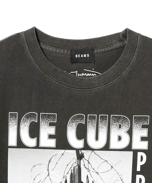 BEAMS T(ビームスティー)の「Kevin Cummins / ICE CUBE T-shirt②(Tシャツ/カットソー・メンズ・ブラック系その他4・XX-LARGE/X-LARGE/LARGE/MEDIUM/SMALL)」の9枚目の写真
