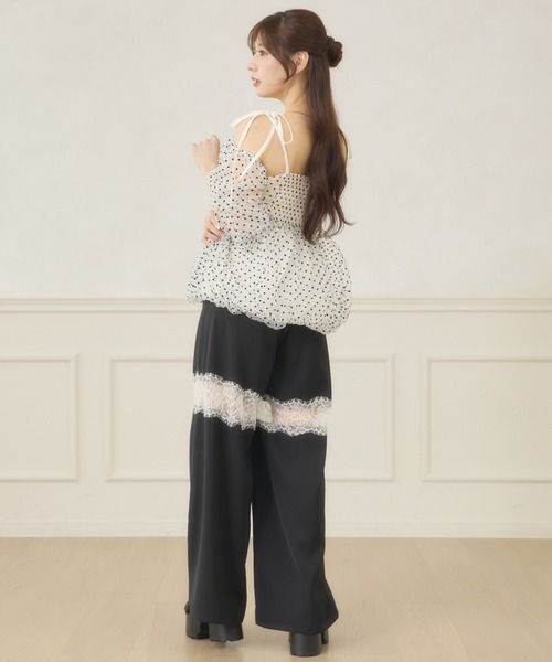 Ambre Neige(アンブルネージュ)の「2way assortment balloon blouse / 2WAYアソートバルーンブラウス(シャツ/ブラウス・レディース・ホワイト系その他/オフホワイト/ブラック系その他・FREE)」の21枚目の写真