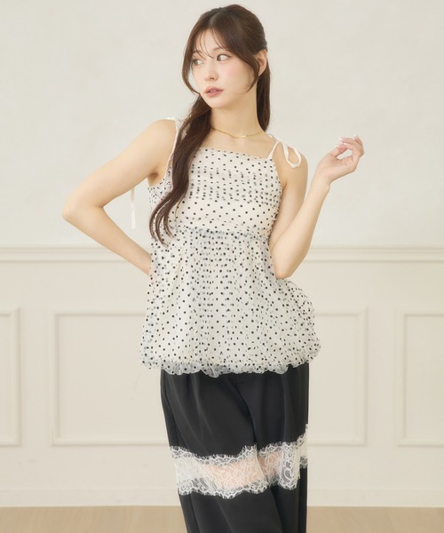 Ambre Neige(アンブルネージュ)の「2way assortment balloon blouse / 2WAYアソートバルーンブラウス(シャツ/ブラウス・レディース・ホワイト系その他/オフホワイト/ブラック系その他・FREE)」の22枚目の写真