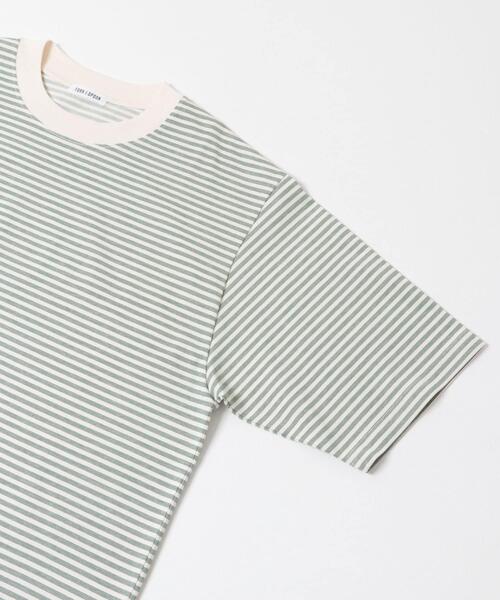FORK&SPOON(フォークアンドスプーン)の「FORK&SPOON マルチボーダーTシャツ(Tシャツ/カットソー・メンズ・レッド/グリーン/チャコールグレー・5/4)」の8枚目の写真
