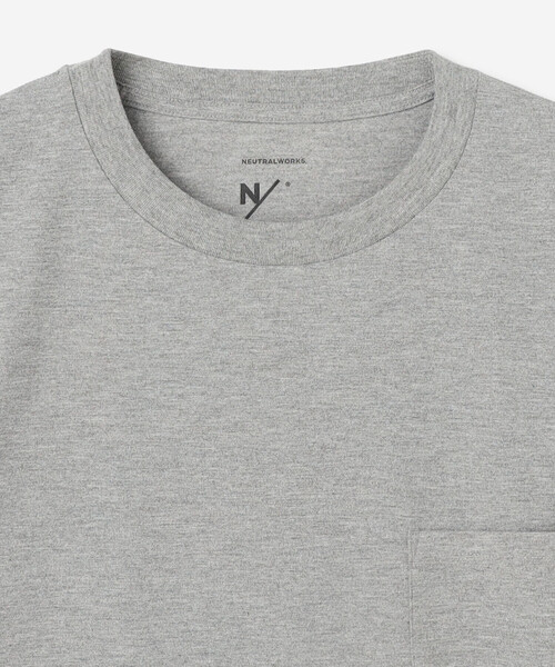Bshop(ビショップ)の「NEUTRALWORKS. |〈別注〉クルーネック ポケットTシャツ MEN(Tシャツ/カットソー・メンズ・ホワイト/グレー/ブラック・L/M)」の16枚目の写真