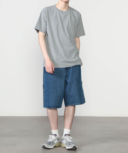 Bshop(ビショップ)の「NEUTRALWORKS. |〈別注〉クルーネック ポケットTシャツ MEN(Tシャツ/カットソー・メンズ・ホワイト/グレー/ブラック・L/M)」の7枚目の写真
