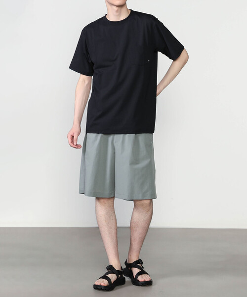 Bshop(ビショップ)の「NEUTRALWORKS. |〈別注〉クルーネック ポケットTシャツ MEN(Tシャツ/カットソー・メンズ・ホワイト/グレー/ブラック・L/M)」の4枚目の写真