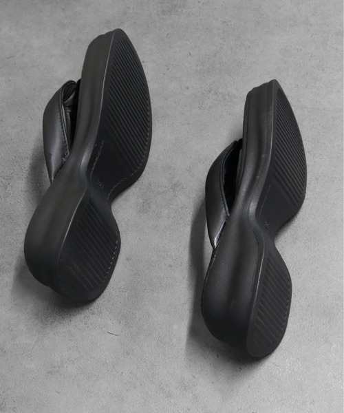 THE CELL.(ザセルドット)の「厚底サンダル PLATFORM SANDALS(サンダル・レディース・ブラック・35/37/39)」の7枚目の写真