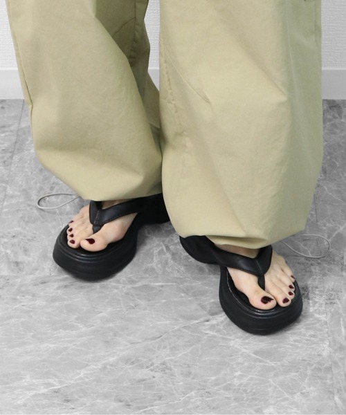 THE CELL.(ザセルドット)の「厚底サンダル PLATFORM SANDALS(サンダル・レディース・ブラック・35/37/39)」の8枚目の写真