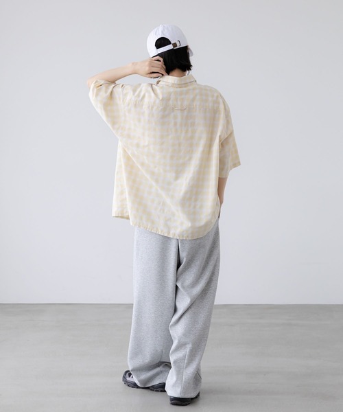 LOWRYS FARM(ローリーズファーム)の「【LFM(U)】WポケットチェックシャツSS 1023537(シャツ/ブラウス・メンズ・アイボリー/ベージュ/ブラック・LARGE/MEDIUM)」の18枚目の写真