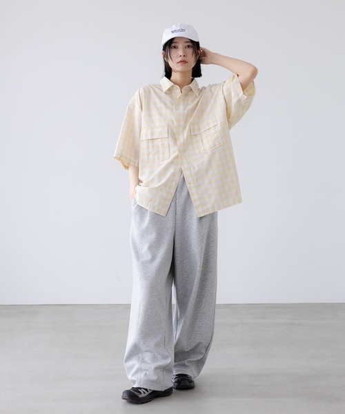 LOWRYS FARM(ローリーズファーム)の「【LFM(U)】WポケットチェックシャツSS 1023537(シャツ/ブラウス・メンズ・アイボリー/ベージュ/ブラック・LARGE/MEDIUM)」の22枚目の写真