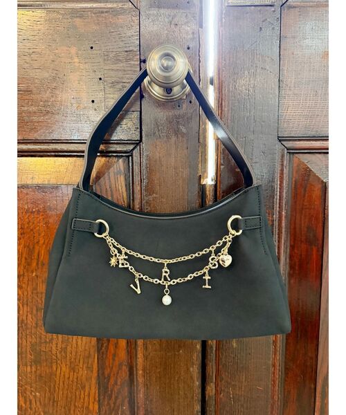 EVRIS(エヴリス)の「モチーフチェーンハンドBAG(ハンドバッグ・レディース・ホワイト/ブラウン/ブラック・FREE)」の1枚目の写真