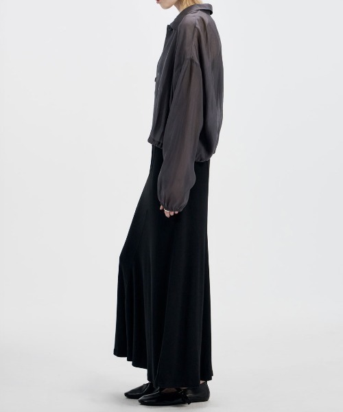 Studio Doe(スタジオドー)の「Studio Doe Asymmetrical Knit Skirt(スカート・レディース・ブラック・SMALL/MEDIUM)」の3枚目の写真