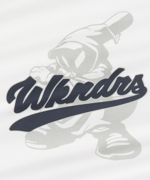 WKNDRS（ウィーキャンドース）の「GHOST SLUGGER T-SHIRT (WHITE)（Tシャツ/カットソー・レディース・その他・MEDIUM/LARGE/X-LARGE/SMALL）」の5枚目の写真