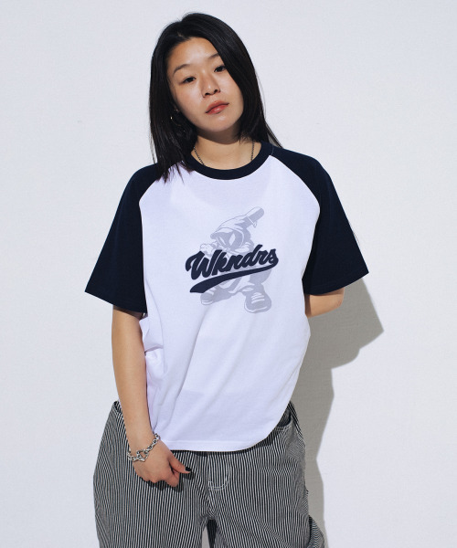 WKNDRS（ウィーキャンドース）の「GHOST SLUGGER T-SHIRT (WHITE)（Tシャツ/カットソー・レディース・その他・MEDIUM/LARGE/X-LARGE/SMALL）」の6枚目の写真