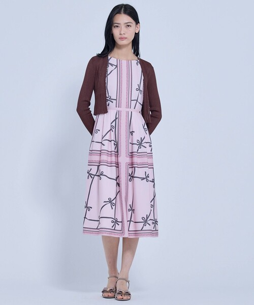 TOCCA(トッカ)の「EYELET AJISAI ボレロ(カーディガン/ボレロ・レディース・ブラウン系/レッド系・SMALL/MEDIUM)」の12枚目の写真